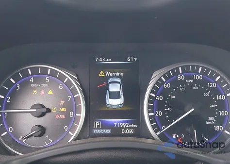 2017 Infiniti Q60 3.0T Premium from USA, damaged, VIN JN1EV7EK6HM364117